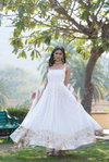 KA 1092 Faux blooming Embroidered Readymade Gown With Dupatta Wholesale Price In Surat